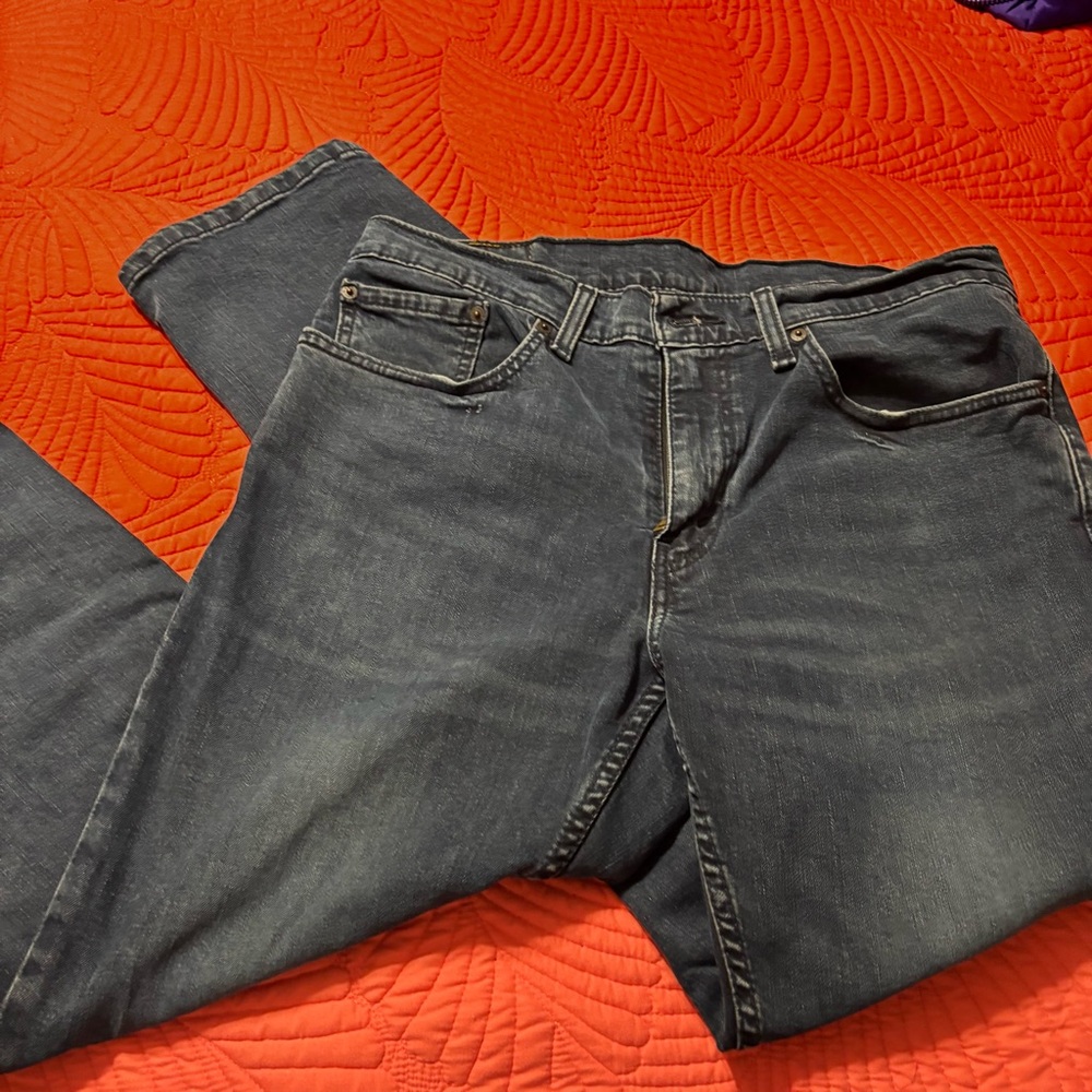 Levi's 514 Dark Blue Men's Straight Jeans
